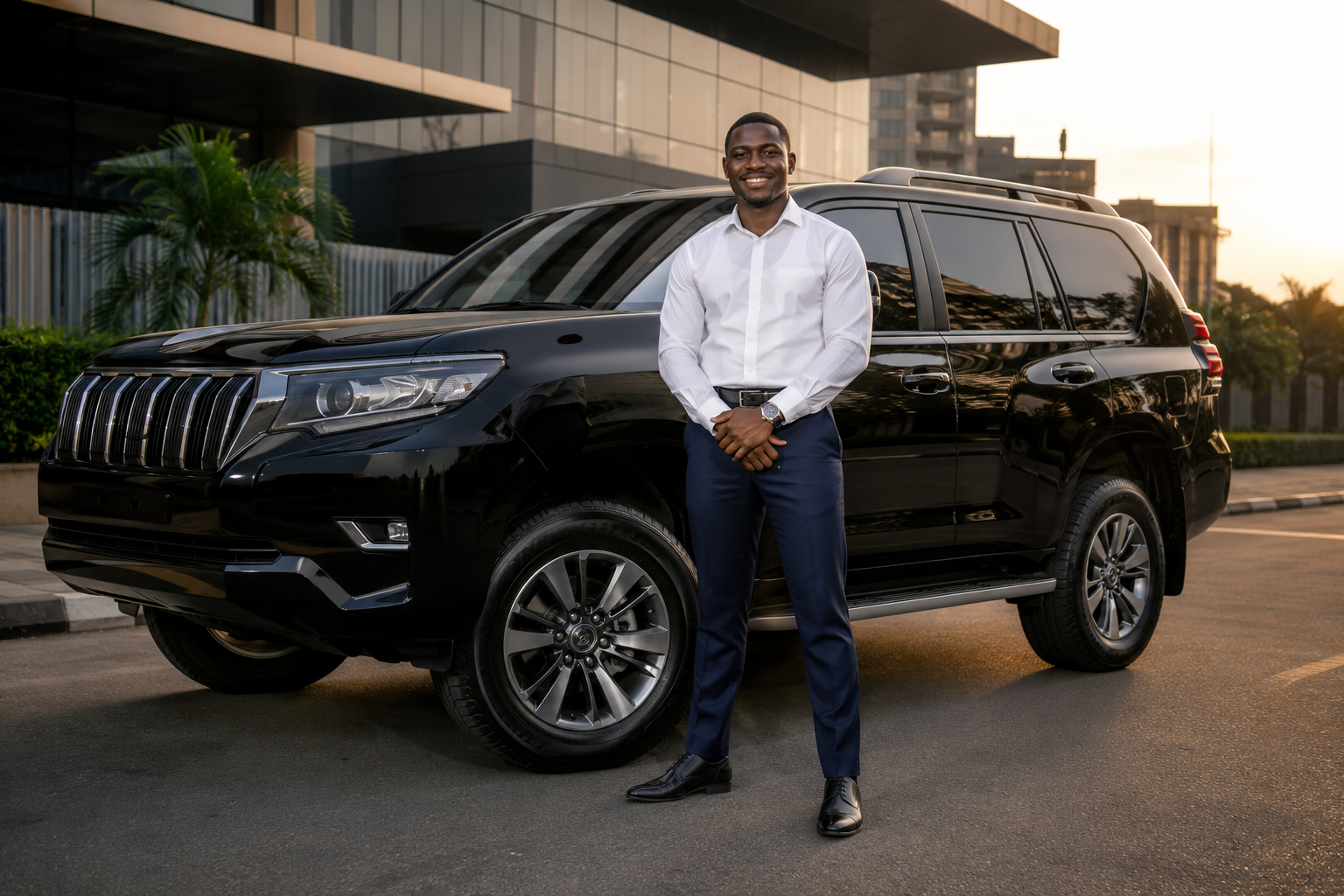 Knovial Gage chauffeur with SUV